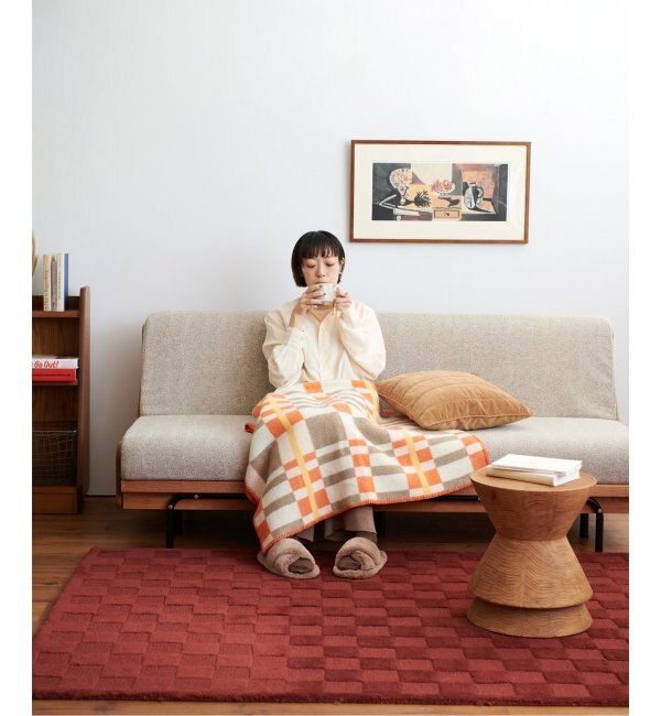 BLANKET CHECK 130X90 ウール ブランケット チェック|journal standard Furniture(ジャーナル  スタンダード ファニチャー)の通販｜アイルミネ