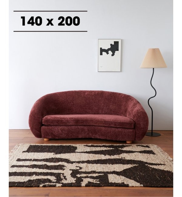 【ジャーナル　スタンダード　ファニチャー/journal standard Furniture】 ROUEN RUG 140x200 ルーアンラグ