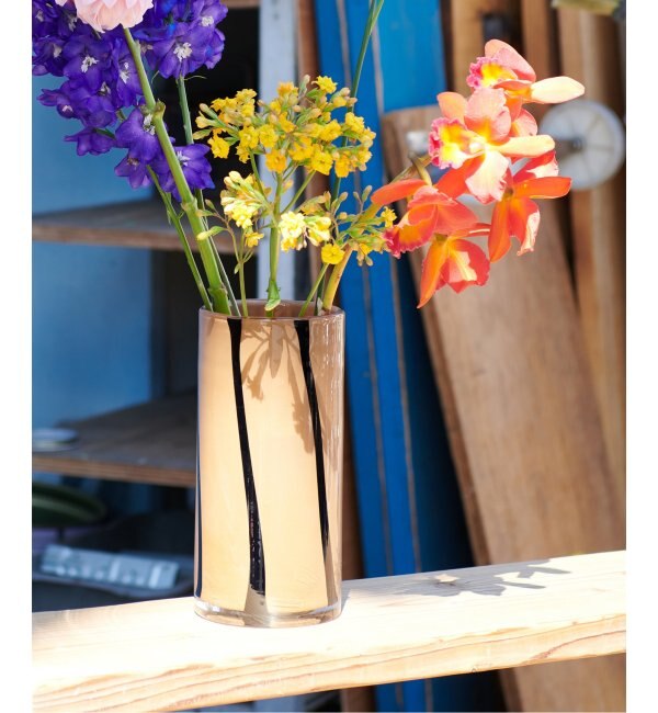 FLOWER VASE STRIPE 25 花器 花瓶 フラワーベース|journal standard 