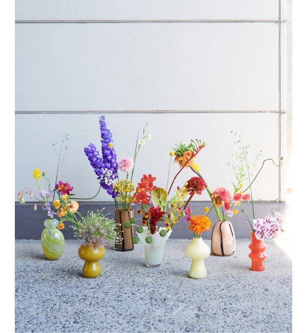 FLOWER VASE STRIPE 25 花器 花瓶 フラワーベース|journal standard 