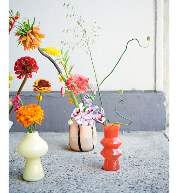 《予約》FLOWER VASE ZIGZAG 花器　花瓶　フラワーベース