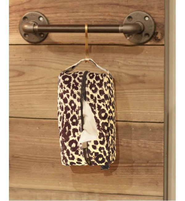 LEOPARD TISSUE CASE　ティッシュケース