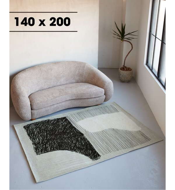 予約》TEXTURE ISLAND RUG 140X200 テクスチャーアイランドラグ