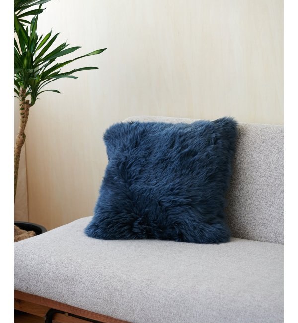 SHEEPSKIN CUSHION　シープスキン クッションカバー 45cm角