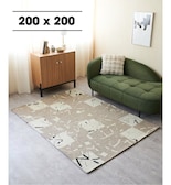 LINEPATCH RUG 200×200　ラインパッチラグ