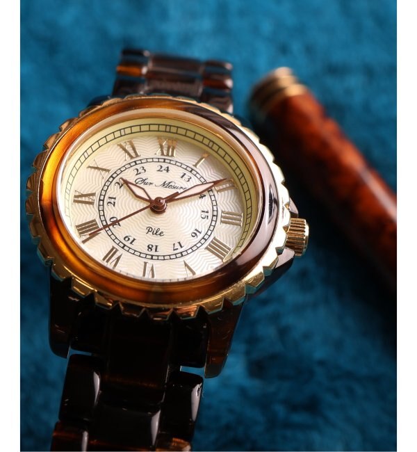 HIROB 腕時計　茶色ファッション小物