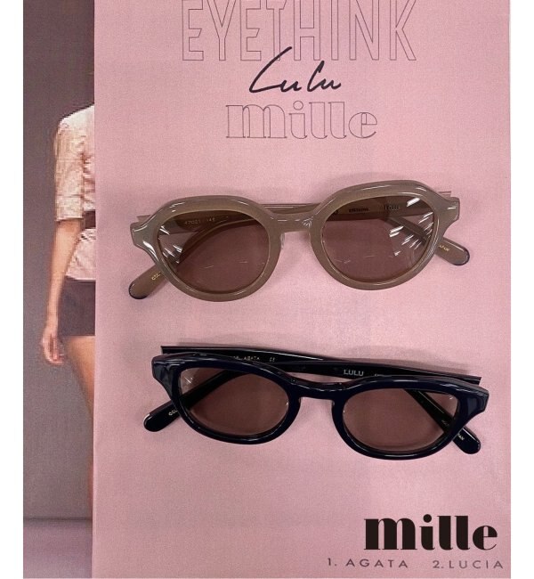 ≪別注≫【EDIT. FOR LULU × EYETHINK × mille】サングラス LUCIA