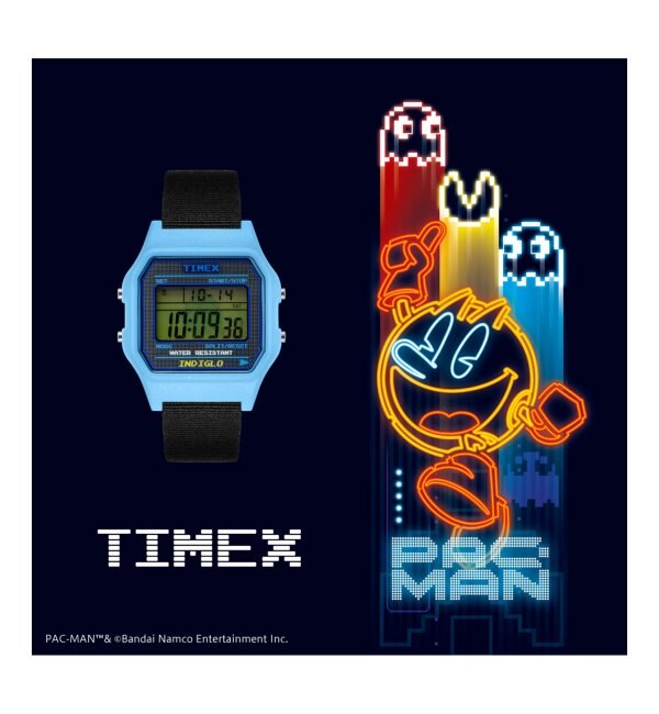 TIMEX/タイメックス】 Pac Man Digital BLUE TW2V94100【ウォッチ