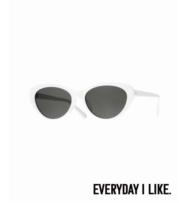 モテ系ファッションメンズ|【ヒロブ/HIROB】 【EVERYDAY I LIKE x EYETHINK】 Sunglasses / White