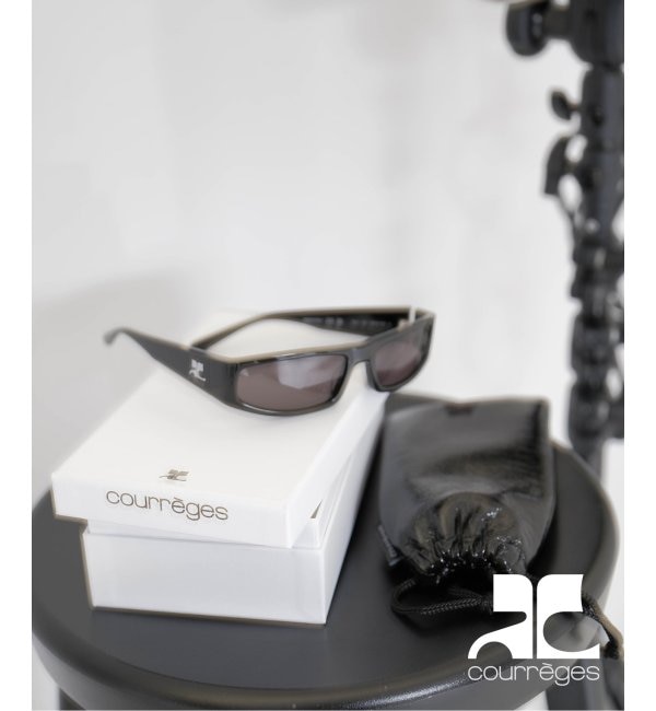 メンズファッションの一押し|【ヒロブ/HIROB】 【COURREGES / クレージュ】TECH SUNGLASSES black