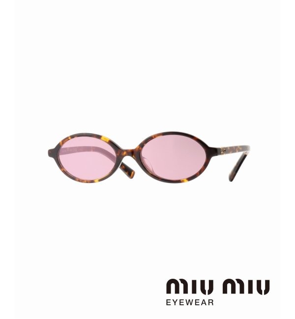 メンズファッションの一押し|【ヒロブ/HIROB】 【MIU MIU / ミュウミュウ】04ZSFVAU50D50 Sunglasses