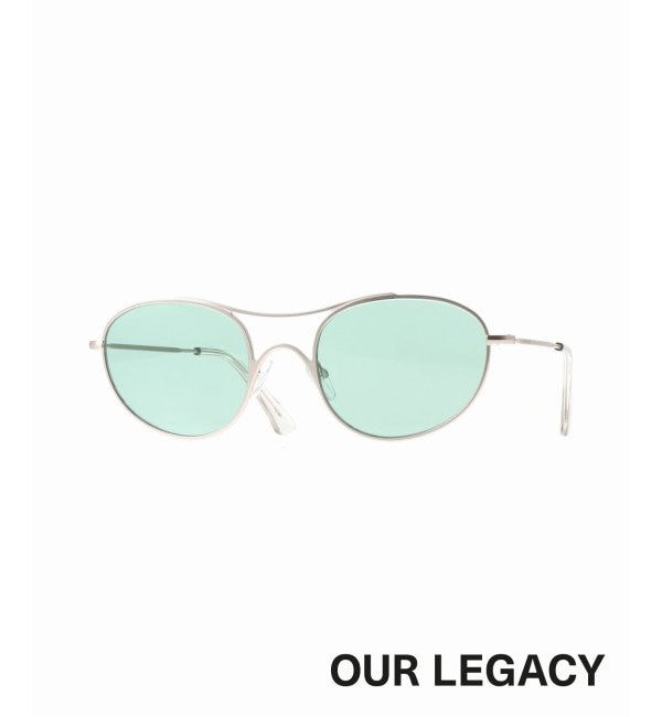 人気ファッションメンズ|【ヒロブ/HIROB】 【OUR LEGACY / アワーレガシー】ZWAN Matte Silver Sunglasses