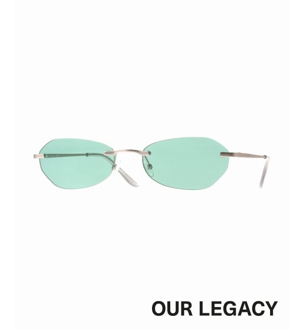 ファッションメンズなら|【ヒロブ/HIROB】 【OUR LEGACY / アワーレガシー】ADORABLE Matte Silver Sunglasses