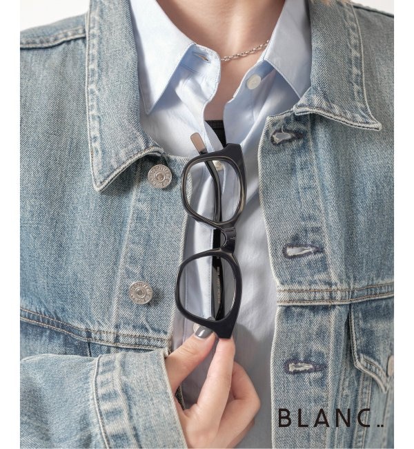 モテ系ファッションメンズ|【ヒロブ/HIROB】 【BLANC../ブラン】別注 B0039 NAVY ex Optical