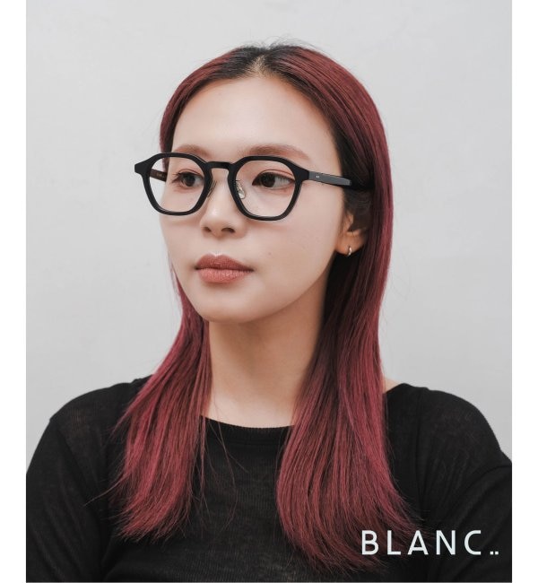 ファッションメンズなら|【ヒロブ/HIROB】 【BLANC../ブラン】別注 BM010 NAVY ex Optical