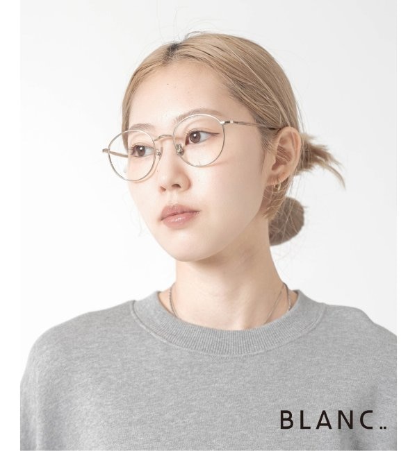 人気メンズファッション|【ヒロブ/HIROB】 【BLANC../ブラン】別注 B0016 WHT GOLD - CHAMPAGNE ex Optical