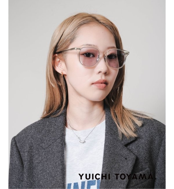 モテ系メンズファッション|【ヒロブ/HIROB】 【YUICHI TOYAMA. / ユウイチトヤマ.】別注 U-167 Col.8EX VINTAGE CLEAR Sunglasses