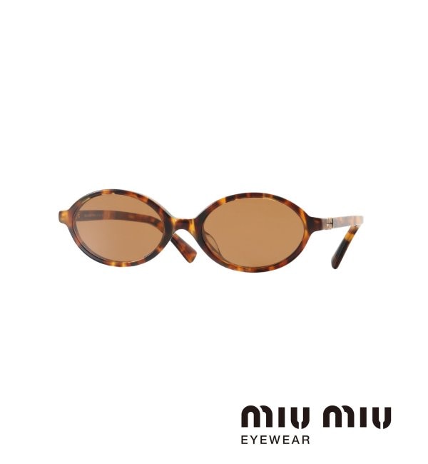 ファッションメンズなら|【ヒロブ/HIROB】 【MIU MIU/ミュウミュウ】04ZSF19P2Z150 Sunglasses