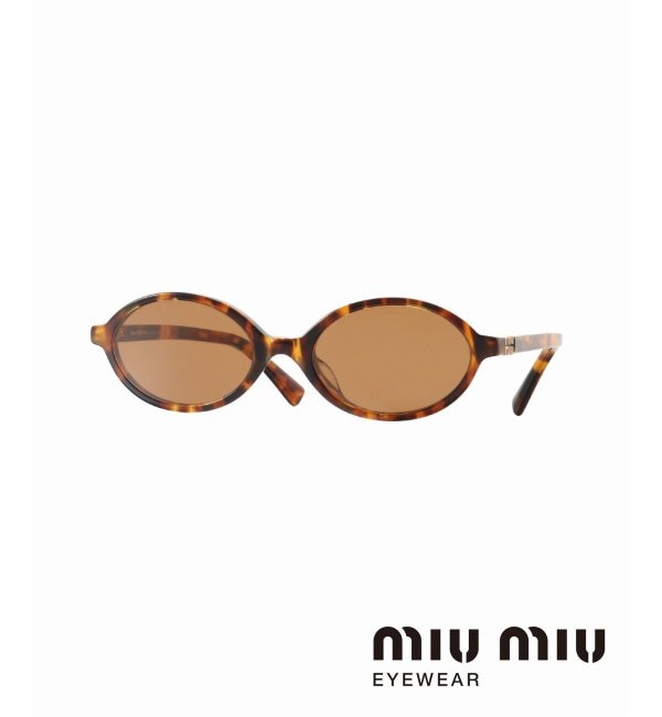 メンズファッションオススメ|【ヒロブ/HIROB】 【MIU MIU/ミュウミュウ】04ZSF19P2Z150 Sunglasses