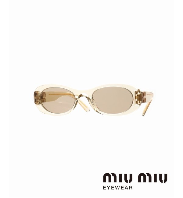 ファッションメンズのイチオシ|【ヒロブ/HIROB】 【MIU MIU/ミュウミュウ】06ZS11T40F50 Sunglasses