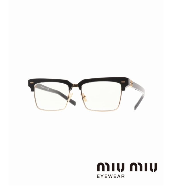 メンズファッションの一押し|【ヒロブ/HIROB】 【MIU MIU/ミュウミュウ】10ZS BK Sunglasses