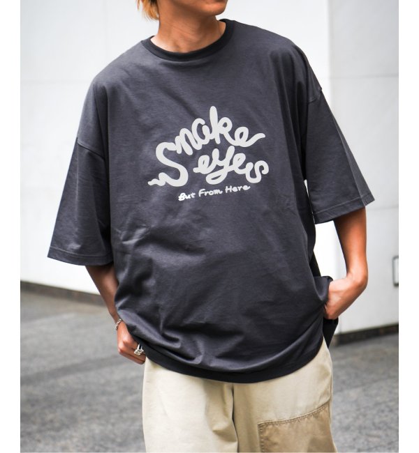 Name./ネーム】SNAKE EYESBIG TEE with kurry|JOINT WORKS(ジョイント