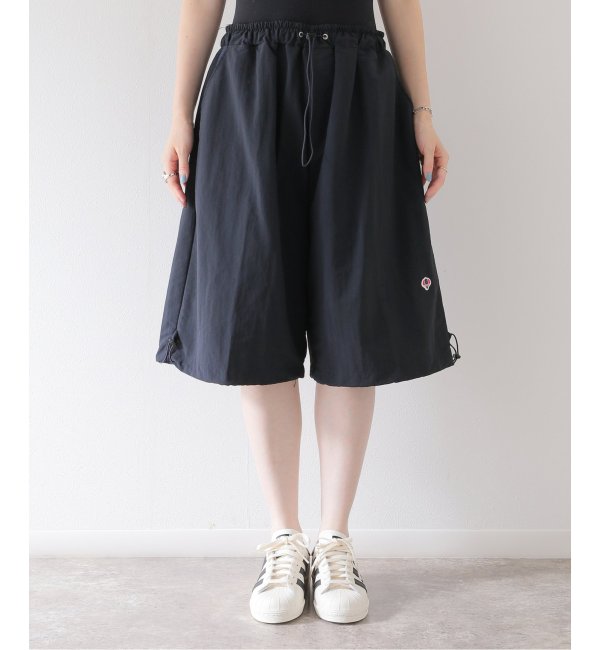 ANGLAN / アングラン】Nylon Wappen String Half Pants|JOINT WORKS