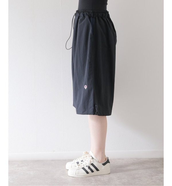 【ANGLAN / アングラン】Nylon Wappen String Half Pants