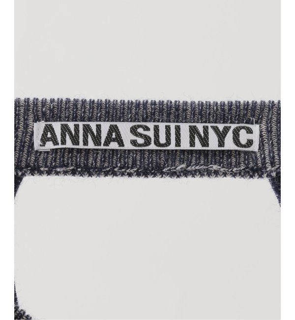 ANNA SUI NYC/ アナスイエヌワイシー】ミックスニットバックオープン