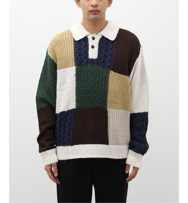OBEY / オベイ】 OLIVER PATCHWORK SWEATER ニットネーター|JOINT