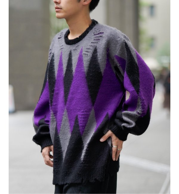 PENNEY'S / ペニーズ】T Vintage Pattern Crew Sweater|JOINT WORKS
