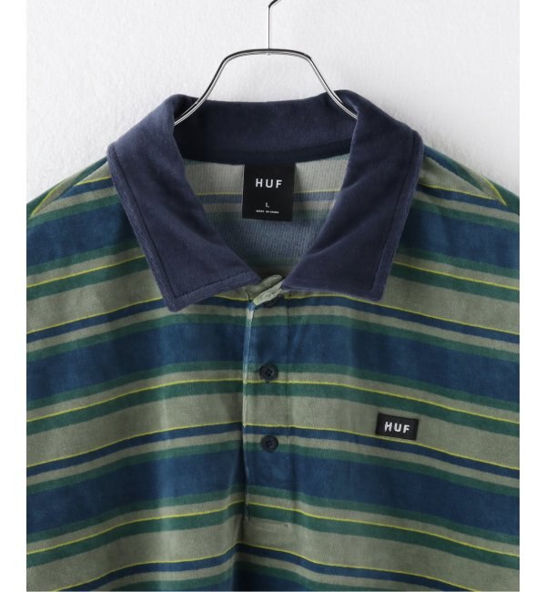 【HUF / ハフ】 KRAMER L/S VELOUR SHIRT