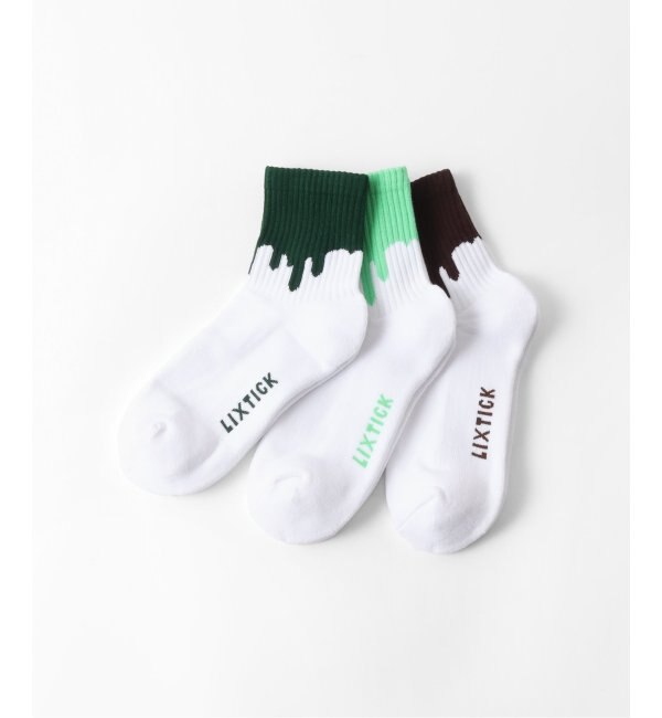 LIXTICK/リックスティック】 DRIP SOCKS 3PACK 7TH|JOINT WORKS