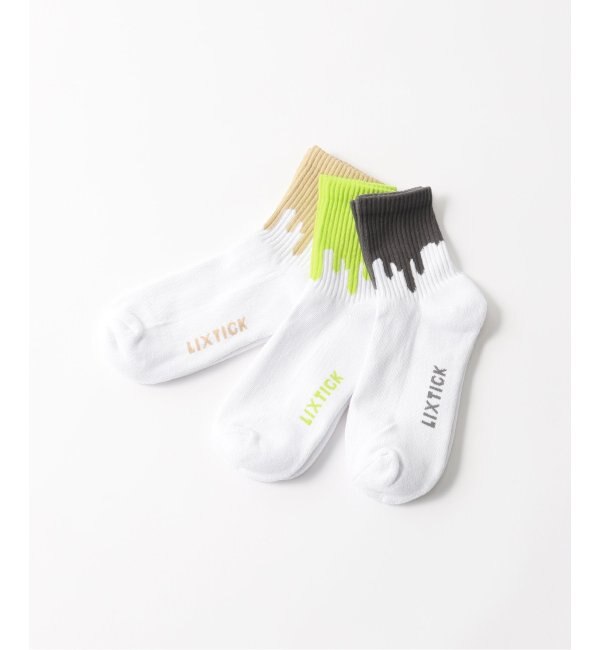 【LIXTICK/リックスティック】DRIP SOCKS 3PACK 5TH