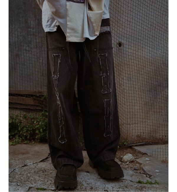 DISCOVERED×GIDEAL×JW WKnee Bone Denim PANTS|JOINT WORKS(ジョイントワークス)の通販｜アイルミネ