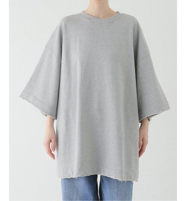 ファッションメンズのイチオシ|【ジョイントワークス/JOINT WORKS】 ANGLAN / アングラン Valley Tuck Sweat Half Tee 