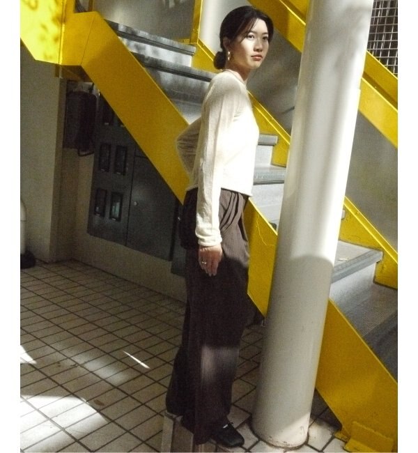 JOINT WORKS｜シアーロゴニットプルオーバー | Rakuten Fashion