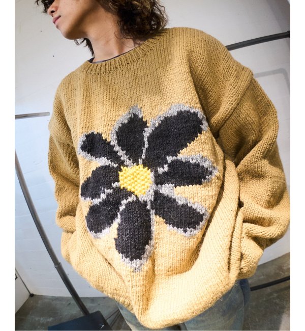 MacMahon Knitting Mills 】 +【Niche.】 Crew Neck Knit-Flower|JOINT  WORKS(ジョイントワークス)の通販｜アイルミネ