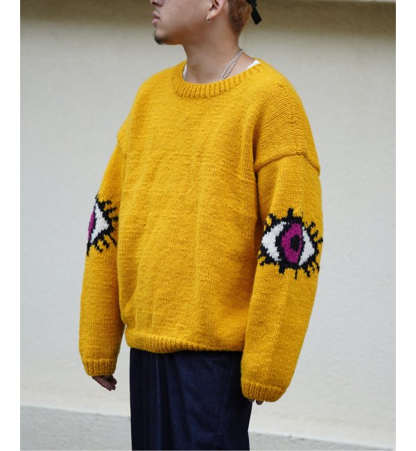 MacMahon Knitting Mills 】 +【Niche.】Crew Neck Knit-Eyes|JOINT  WORKS(ジョイントワークス)の通販｜アイルミネ