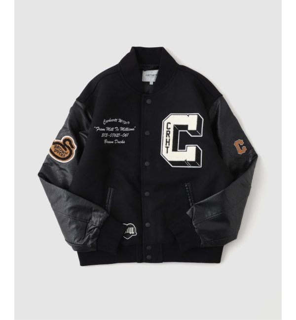 メンズファッションなら|【ジョイントワークス/JOINT WORKS】 CARHARTT WIP / カーハート ダブリューアイピー BROWN DUCKS BOMBER