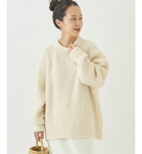 ☆新品タグ付き☆Plage baby ALPACA プルオーバー ネイビー - www 