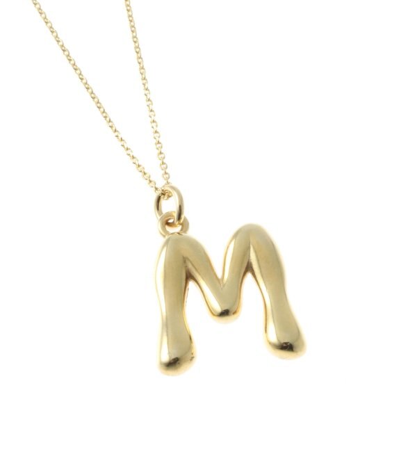 【BONVO/ボンボ】 LETTER PENDANT C/CHAIN M ネックレス