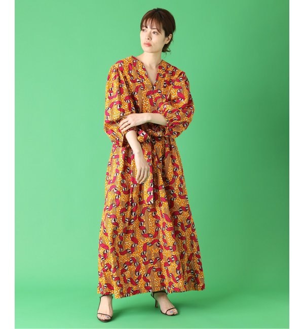 ODILE JACOBS/オディール ジェイコブズ】V-NECK PUFF SLEEVES 