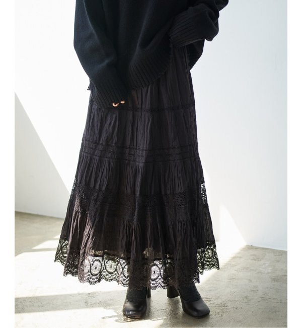 メール便可/取り寄せ 新品¥17,600◇Plage stretch petticoat スカート
