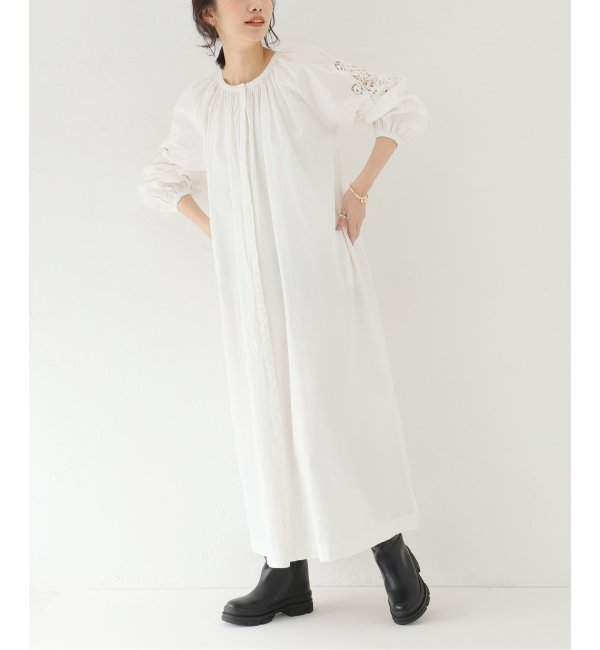プラージュ ethnic lace gown ワンピース plage 【オンライン限定商品