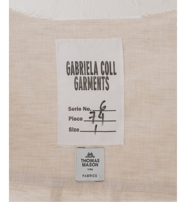 GABRIELA COLL GARMENTS】別注 SLEEVELESS ブラウス|Plage(プラージュ