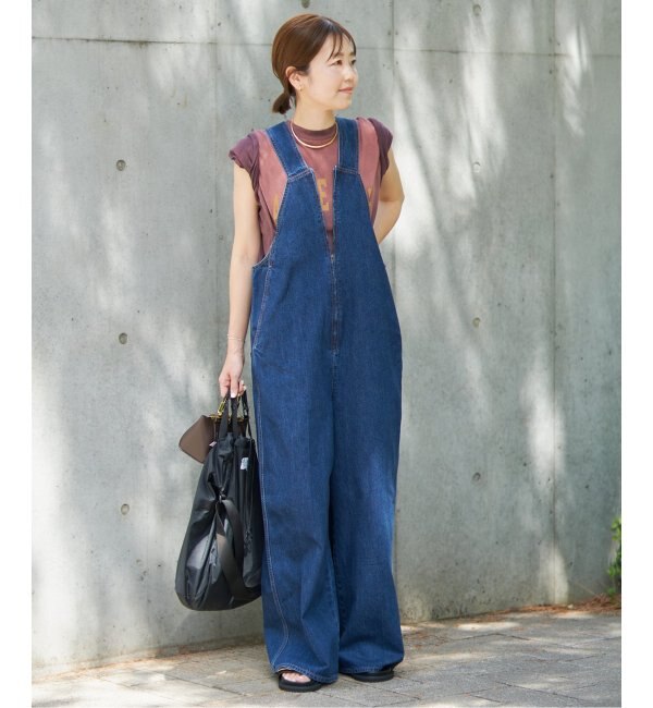 Plage Loose denim サロペット+nikita.wp.rschooltoday.com