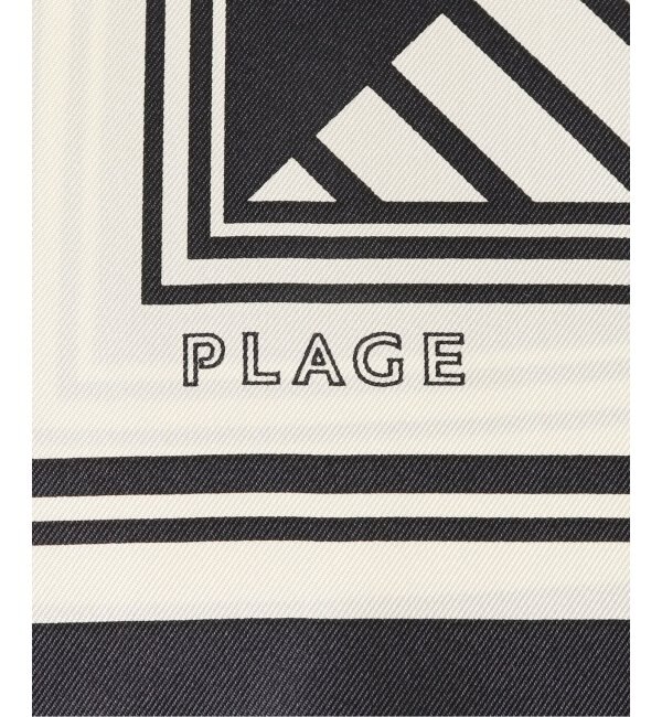 Silk Plage logo スカーフ