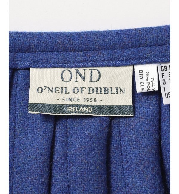 ONEIL OF DUBLIN/オニールオブダブリン】 別注TWEED MID KILT SKT