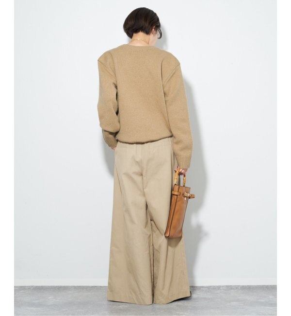 CAMEL WOOL Vネック プルオーバー|Plage(プラージュ)の通販｜アイルミネ